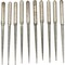 Bead Pearl Vise Diamond Coated Burs & Reamers with File Handle Beading Kit 17Pcs